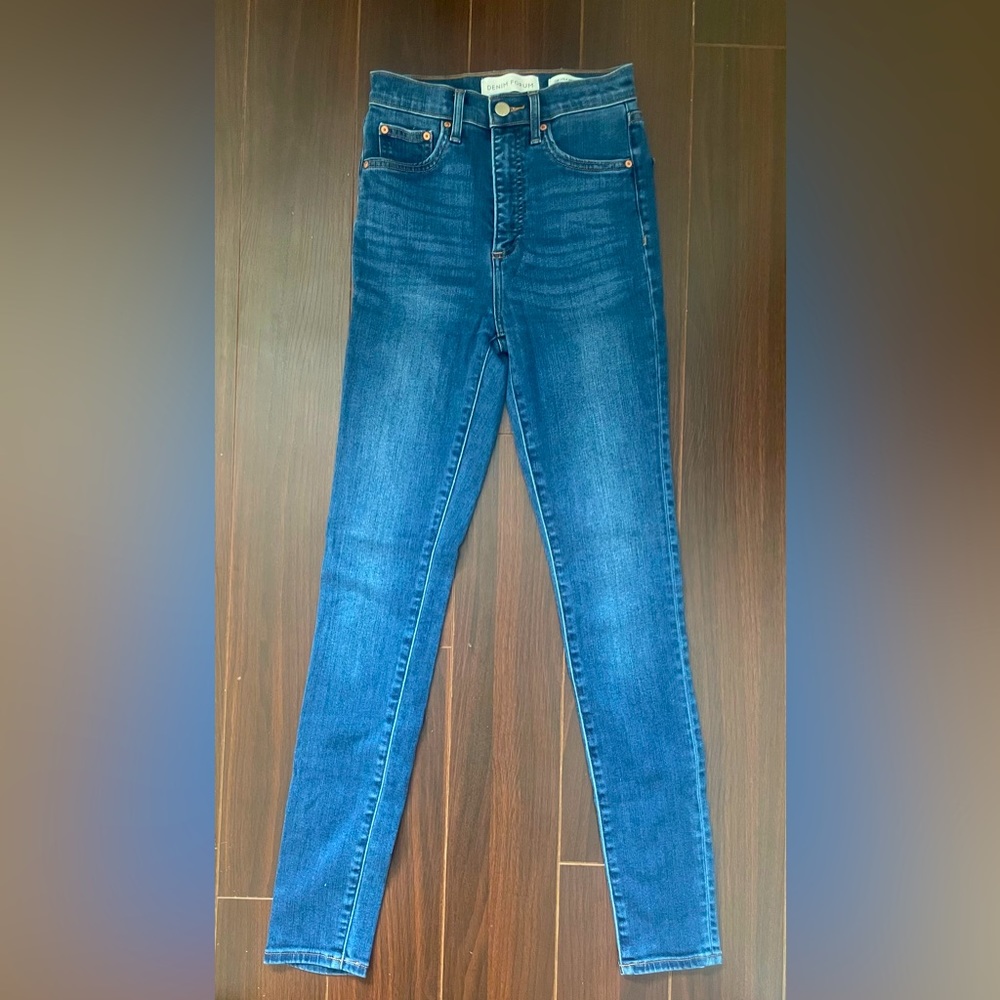 Aritzia Denim Forum The Lola High Rise Skinny Jeans